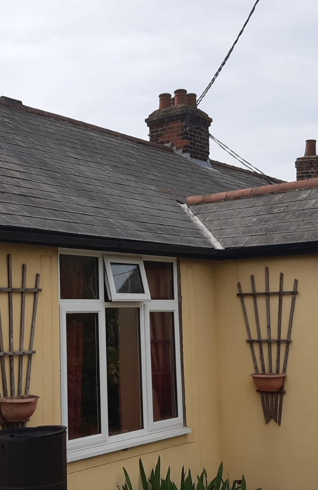Roof scrape, roof cleaning